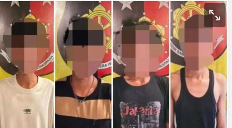 Simpang Belimbing Jadi Lokasi Pungli, 4 Terduga Pelaku Diamankan Polisi